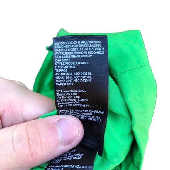 Rare 2012 The North Face Gore-Tex Jacket XL Green - Picture 4 of 9